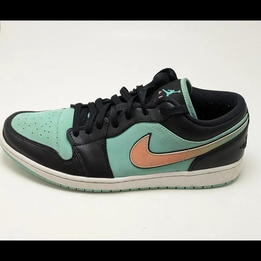 Mens Nike Air Jordan 1 Low SE Tropical Twist Basketball Shoes CK3022-301 Size 12